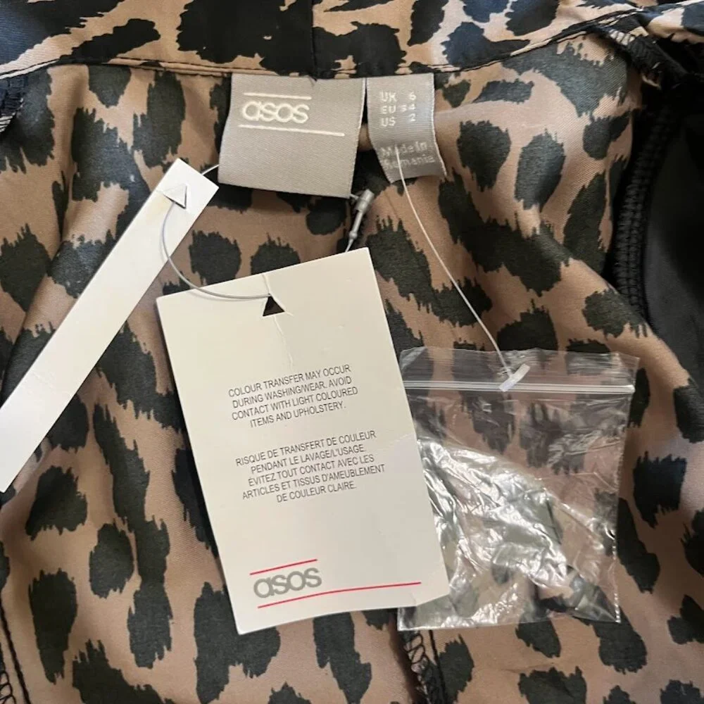 NEW ASOS Wrap Dress 2 - Picture 4 of 4